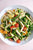 Pasta Primavera - Penne Pasta w/ Broccoli, Spinach, Tomatoes, & Carrots in White Wine sauce tray