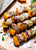 Pork Shish Kabab, veggies, $6.25each 22pc full tray