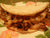 Flatbread Roast Beef, Cheese, Mustard Sandwich